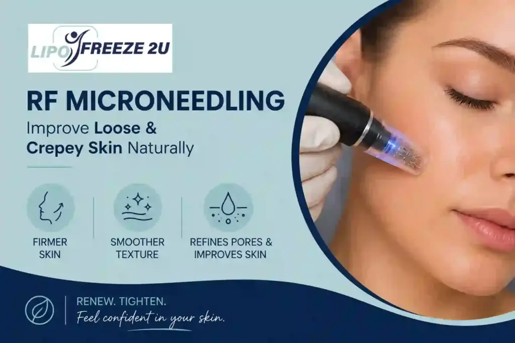 Can RF Microneedling Help Improve Loose and Crepey Skin Wigston?